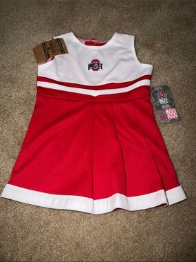 Rivalry Threads Red and White Team Dress